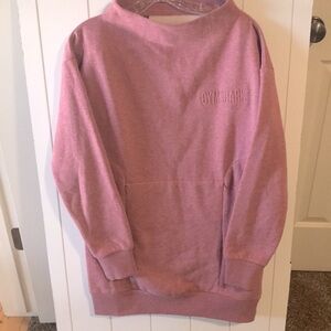 Gymshark long sweatshirt; 21’’ chest 31’’ long NWOT
